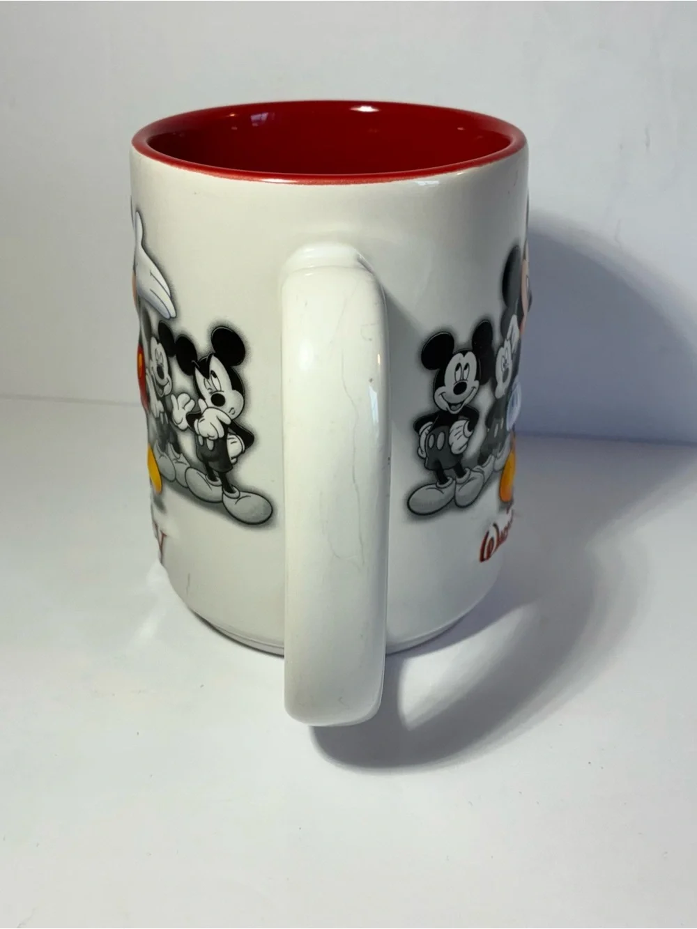 Disney Parks Authentic Original Mickey Mouse Retro Ceramic Mug